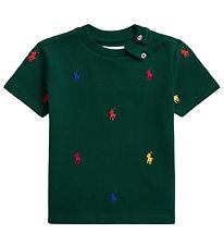 Polo Ralph Lauren T-shirt - Grn m. Logoer