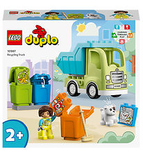 LEGO DUPLO - Affaldssorteringsbil 10987 - 15 Dele