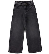 GANT Jeans - Wide Fit - Black Worn Denim