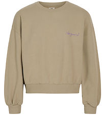 Mads Nrgaard Sweatshirt - Sally - Laurel Oak