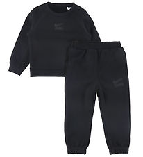 Nike Sweatsæt - Sweatshirt/Sweatpants - Sort