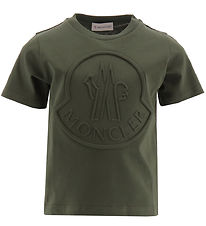 Moncler T-shirt - Armygrn m. Logo