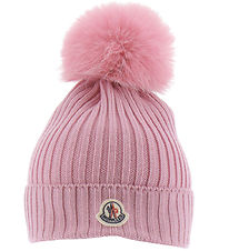 Moncler Hue - Uld - Dusty Rose m. Kvast