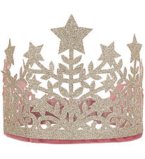Meri Meri Udklædning - Krone - Glitter Fabric Star Crown