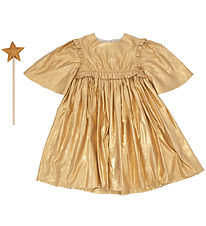 Meri Meri Udklædning - Gold Angel Dress
