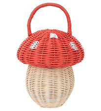Meri Meri Kurv - 20x18 cm - Mushroom basket