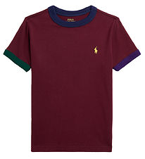 Polo Ralph Lauren T-shirt - Classics - Bordeaux/Multifarvet