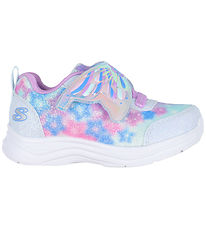 Skechers Sko m. Lys - Glimmer Kicks - Light Blue Lavender