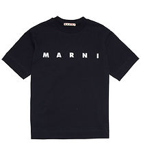 Marni T-shirt - Sort m. Hvid