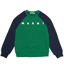 Marni Sweatshirt - Grøn/Navy