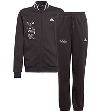 adidas Performance Sweatst - J BLUV Q3 TS - Sort/Hvid