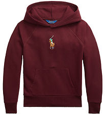 Polo Ralph Lauren Httetrje - Bordeaux m. Logo