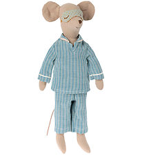 Maileg Bamse - Mus - Medium - 33 cm - Pyjamas