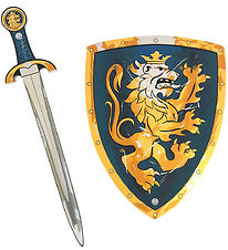 Liontouch Udkldning - Noble Knight-st - Svrd & Skjold - Bl