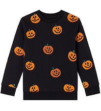 Stella McCartney Kids Sweatshirt - Sort m. Græskar