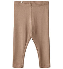 Wheat Leggings - Rib - Maddy - Soft Brown