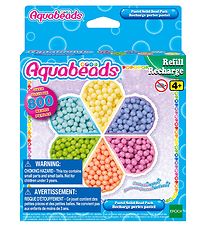 Aquabeads Perler - 800+ stk. - Pastel Solid Bead Pack