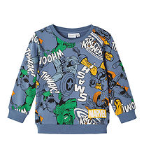 Name It Sweatshirt - NmmJaakko - Marvel - Bluefin