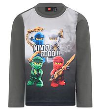 LEGO Ninjago Bluse - LWTaylor - Dark Grey