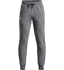 Under Armour Sweatpants - Rival Fleece Joggers -  Castlerock Lig