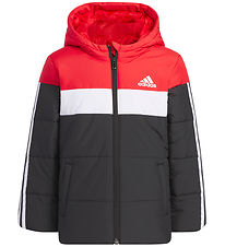 adidas Performance Dynejakke - LK Pad JKT - Sort/Rd/Hvid