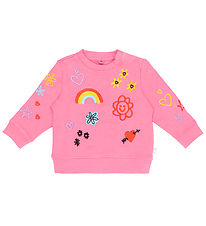 Stella McCartney Kids Sweatshirt - Pink m. Broderi