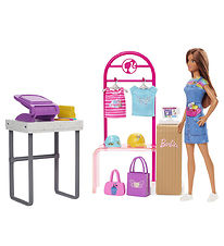 Barbie Dukke m. Tilbehr - 30 cm - Career - Make & Sell Boutique