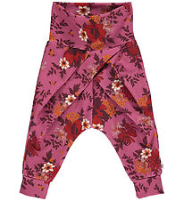 Msli Bukser - Bloomy - Boysenberry/Fig/Berry Red