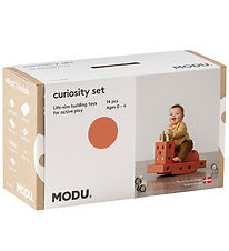 MODU Curiosity Sæt - 14 Dele - Burnt Orange/Dusty Green