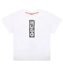 HUGO T-shirt - Hvid m. Print