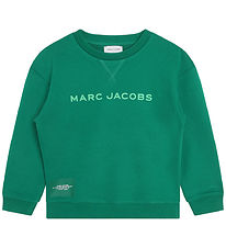 Little Marc Jacobs Sweatshirt - Grøn m. Print