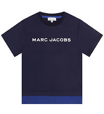 Little Marc Jacobs T-shirt - Navy m. Blå/Hvid