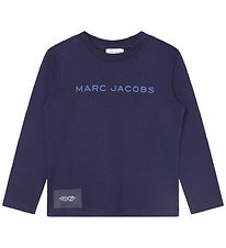 Little Marc Jacobs Bluse - Navy m. Print