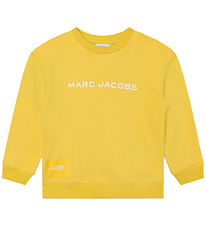 Little Marc Jacobs Sweatshirt - Gul m. Hvid