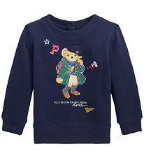 Polo Ralph Lauren Sweatshirt - Navy m. Bamse