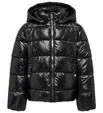 Kids Only Dynejakke - KogNewemmy - Black/Silver Trim