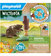 Playmobil Wiltopia - Bæver - 7 Dele - 71291