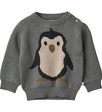 Wheat Bluse - Strik - Penguin - Autumn Sky