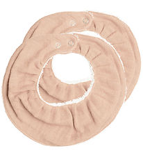 Fabelab Savlesmkke - Ruffle - 2-pak - Dusty Rose