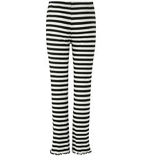 Mads Nrgaard Leggings - Lala - Black/Vanilla Ice