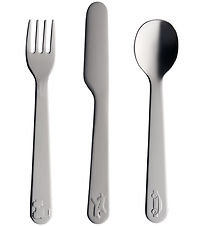 Liewood Brnebestik - Nadine Cutlery Set - Krertjer - Steel