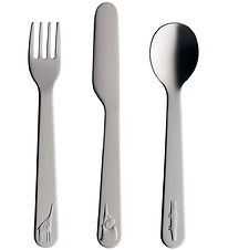 Liewood Brnebestik - Nadine Cutlery Set - Dyr - Steel