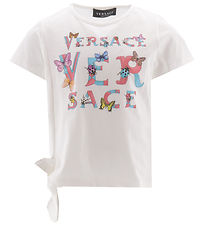Versace T-shirt - Freedom - Hvid m. Insekter