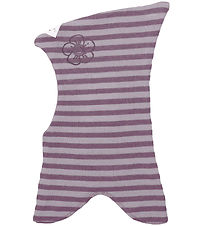 Racing Kids Elefanthue - Uld/Bomuld - 2-lags - Dusty Purple