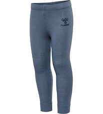 Hummel Leggings - Uld - hmlWolly - Bering Sea