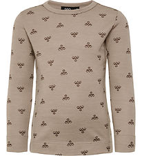 Hummel Bluse - Uld - hmlVilmo - Fungi