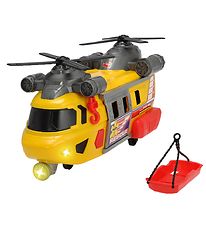 Dickie Toys Helikopter - Rescue Helicopter - Lys/Lyd