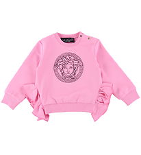 Versace Sweatshirt - Pink m. Logo