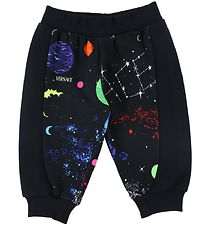 Versace Sweatpants - Galaxy - Sort m. Print