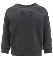EA7 Sweatshirt - Iron Gate m. Logostriber